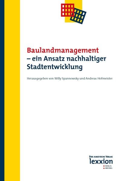 Produktbild: Baulandmanagement - ein Ansatz nachhaltiger Stadtentwicklung
