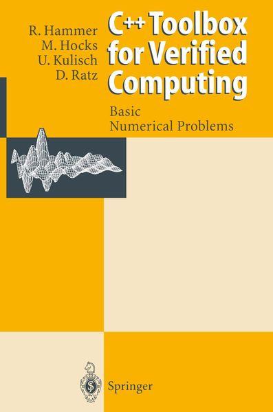 Produktbild: C++ Toolbox for Verified Computing I