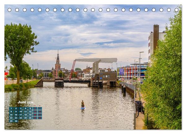 Produktbild: Der Nordholland-Kanal (Tischkalender 2026 DIN A5 quer), CALVENDO Monatskalender