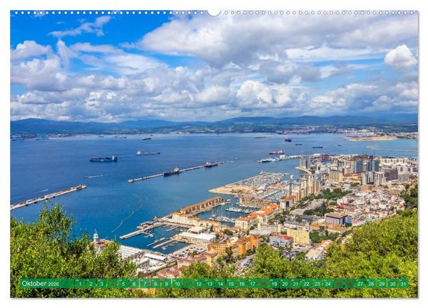 Produktbild: Ein Herz f&uuml;r Gibraltar (hochwertiger Premium Wandkalender 2026 DIN A2 quer), Kunstdruck in Hochglanz