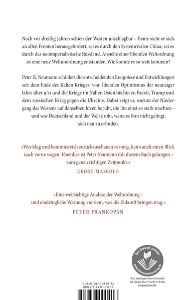 Produktbild: Die neue Weltunordnung