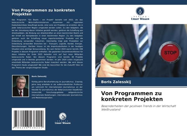 Von Programmen zu konkreten Projekten, Taschenbuch von Boris Zalesskij, Verlag Unser Wissen, 9786208538224