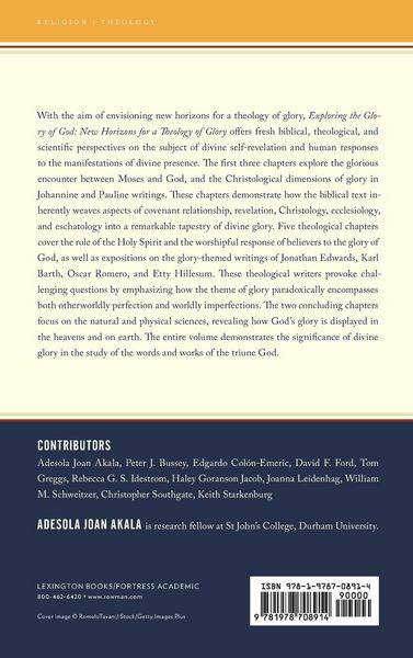 Produktbild: Exploring the Glory of God