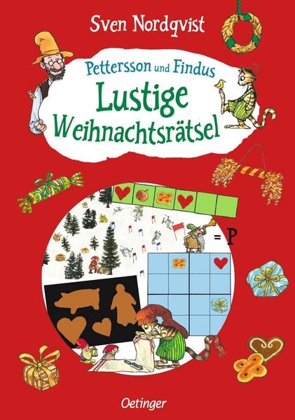 Pettersson und Findus. Lustige Weihnachtsrätsel, Geheftet von Sven Nordqvist, Verlag Friedrich Oetinger GmbH, 978-3-7512-0332-6