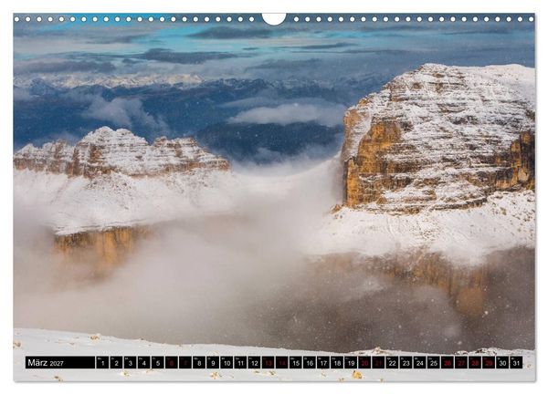 Produktbild: Sellagruppe. Dolomiten (Wandkalender 2027 DIN A3 quer), CALVENDO Monatskalender