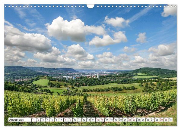 Produktbild: Weinberge um Jena (Wandkalender 2026 DIN A3 quer), CALVENDO Monatskalender