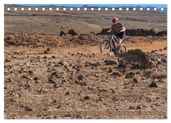 Produktbild: Biken - Impressionen von Rolf Dietz (Tischkalender 2026 DIN A5 quer), CALVENDO Monatskalender