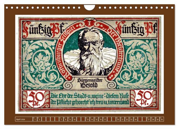 Produktbild: Gru&szlig; aus Rothenburg ob der Tauber (Wandkalender 2026 DIN A4 quer), CALVENDO Monatskalender