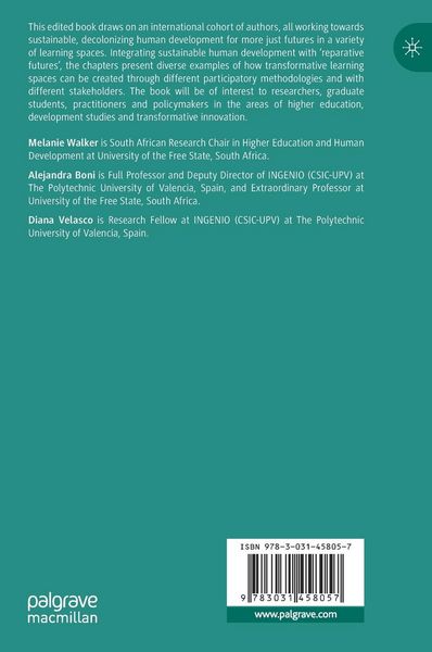 Produktbild: Reparative Futures and Transformative Learning Spaces