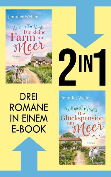 Produktbild: Hollywell Hearts: Die kleine Farm am Meer & Die Gl&uuml;ckspension am Meer (Nur bei uns!)