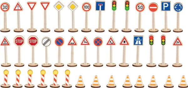 Produktbild: Mein gro&szlig;es Verkehrszeichen-Set