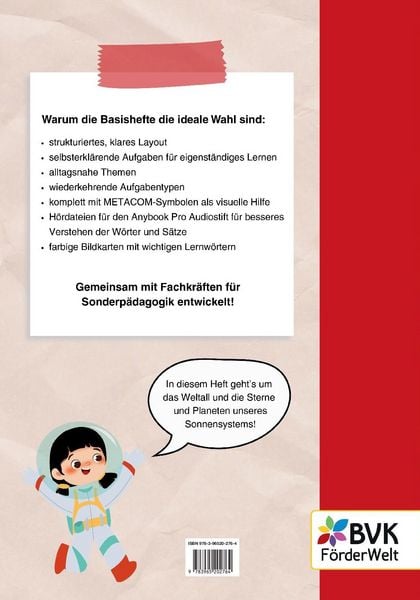 Produktbild: Basisheft Sterne und Planeten
