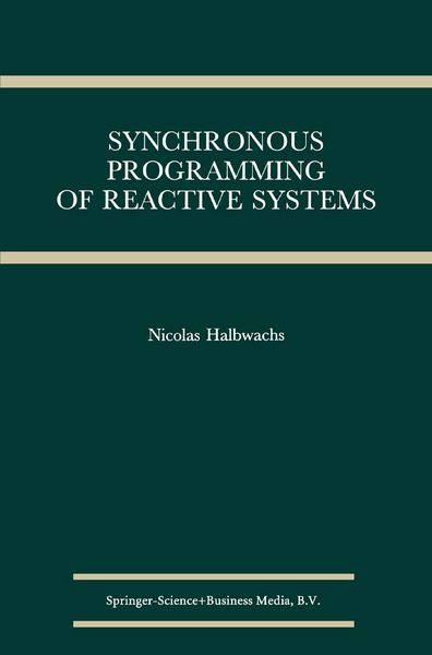 Produktbild: Synchronous Programming of Reactive Systems
