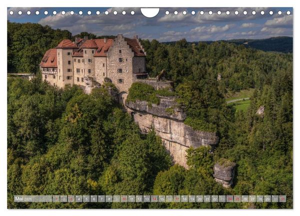 Produktbild: Burgenlandschaft Fr&auml;nkische Schweiz (Wandkalender 2026 DIN A4 quer), CALVENDO Monatskalender