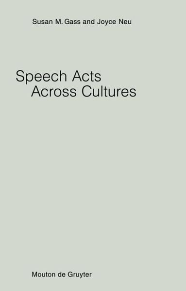 Produktbild: Speech Acts Across Cultures