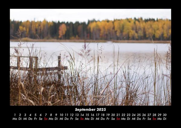 Produktbild: Landschaftskalender 2025 Fotokalender DIN A3