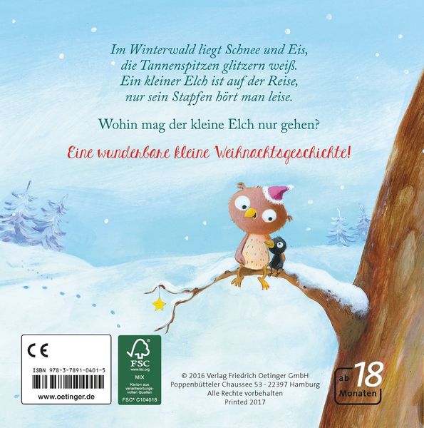 Produktbild: Frohe Weihnachten, kleiner Elch!