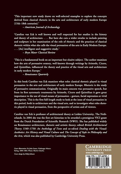 Produktbild: Classical Rhetoric and the Visual Arts in Early Modern Europe