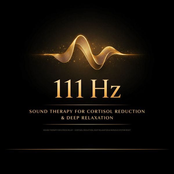 Produktbild: 111 Hz - Sound Therapy for Cortisol Reduction & Deep Relaxation