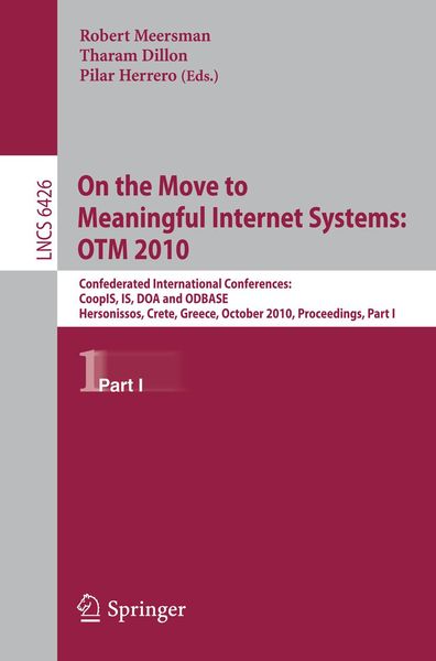 Produktbild: On the Move to Meaningful Internet Systems, OTM 2010