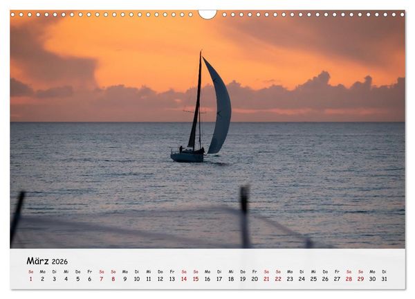 Produktbild: Fischland-Dar&szlig;-Zingst - Zwischen Bodden und Ostsee (Wandkalender 2026 DIN A3 quer), CALVENDO Monatskalender