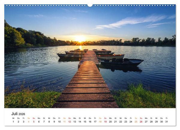 Produktbild: Die Hufeisengemeinde Br&uuml;hl (Wandkalender 2026 DIN A2 quer), CALVENDO Monatskalender