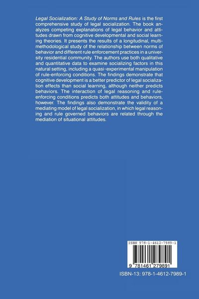 Produktbild: Legal Socialization