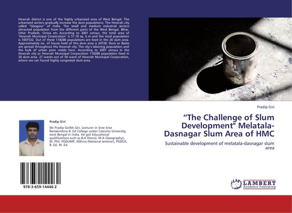 Produktbild: "The Challenge of Slum Development" Melatala-Dasnagar Slum Area of HMC