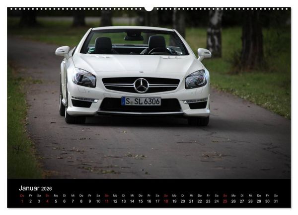 Produktbild: Mercedes-Benz SL 63 AMG (Wandkalender 2026 DIN A2 quer), CALVENDO Monatskalender