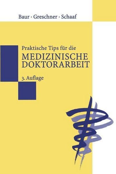 Produktbild: Praktische Tips f&uuml;r die Medizinische Doktorarbeit