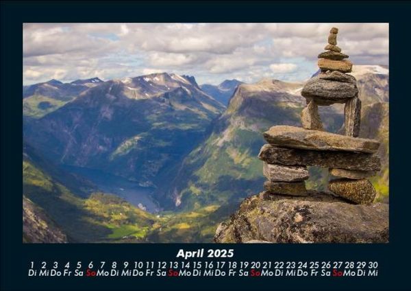 Produktbild: Berge 2025 Fotokalender DIN A5
