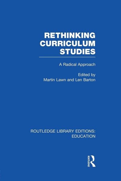 Produktbild: Rethinking Curriculum Studies
