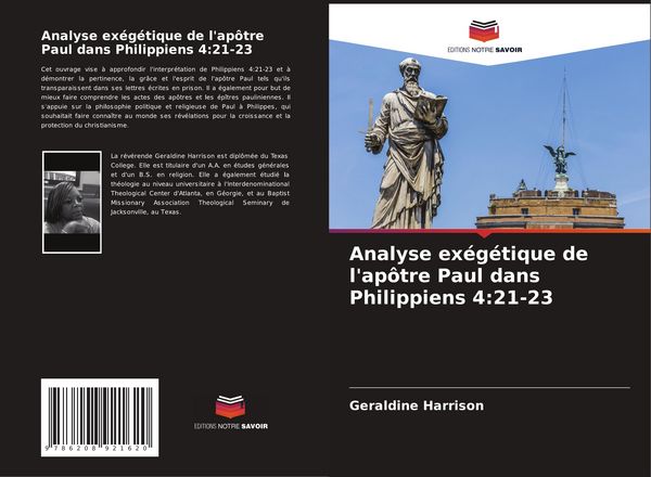 Produktbild: Analyse ex&eacute;g&eacute;tique de l'ap&ocirc;tre Paul dans Philippiens 4:21-23