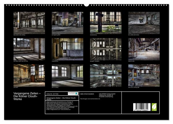 Produktbild: Vergangene Zeiten &ndash; Die K&ouml;lner Clouth-Werke (hochwertiger Premium Wandkalender 2026 DIN A2 quer), Kunstdruck in Hochglanz
