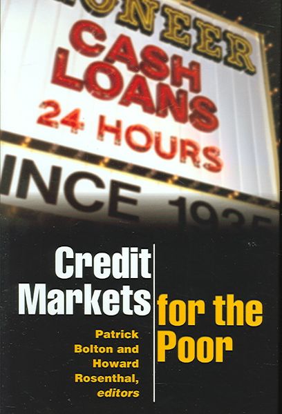 Produktbild: Credit Markets for the Poor