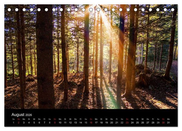 Produktbild: Allg&auml;uer Impressionen (Tischkalender 2026 DIN A5 quer), CALVENDO Monatskalender