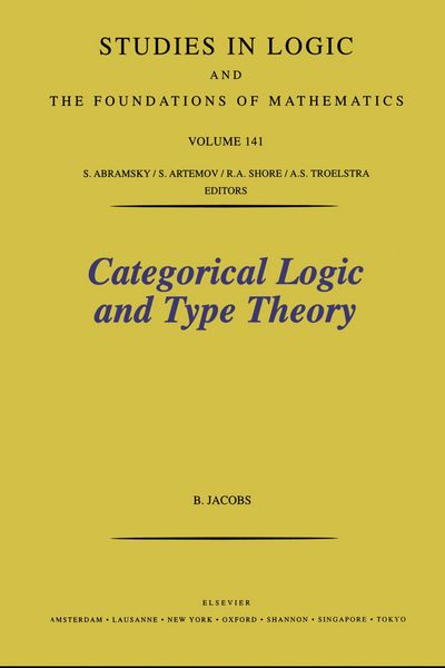 Produktbild: Categorical Logic and Type Theory