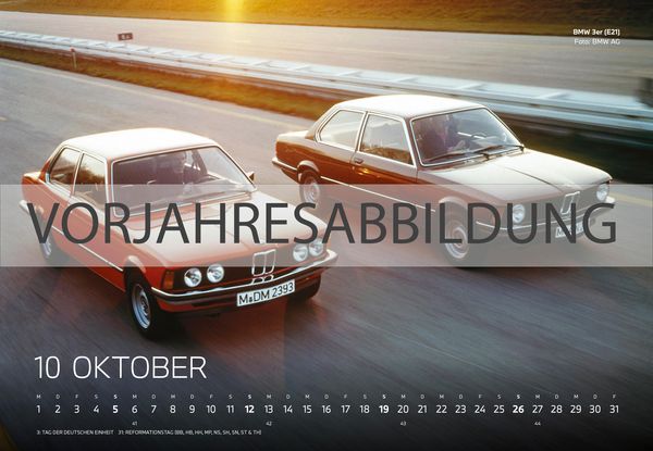 Produktbild: BMW Classic Wandkalender 2026 DE
