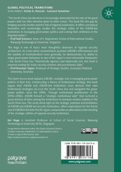 Produktbild: Managing Great Power Politics