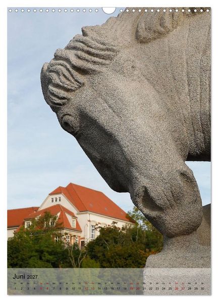 Produktbild: MEIN HALLE / SAALE (Wandkalender 2027 DIN A3 hoch), CALVENDO Monatskalender