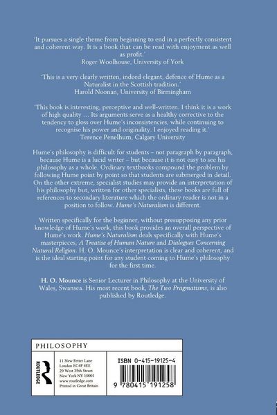 Produktbild: Hume's Naturalism