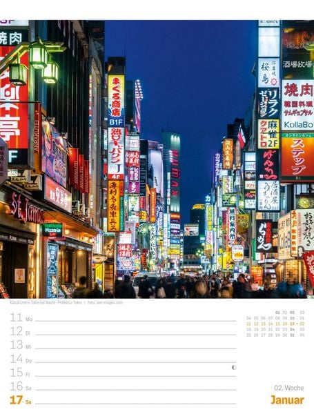 Produktbild: Japan Wochenplaner Kalender 2027 | Das Land der aufgehenden Sonne