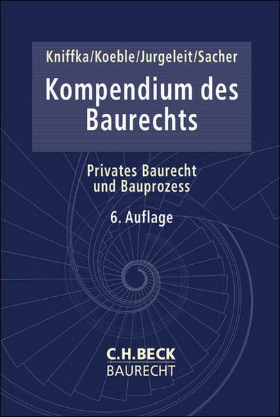 Produktbild: Kompendium des Baurechts
