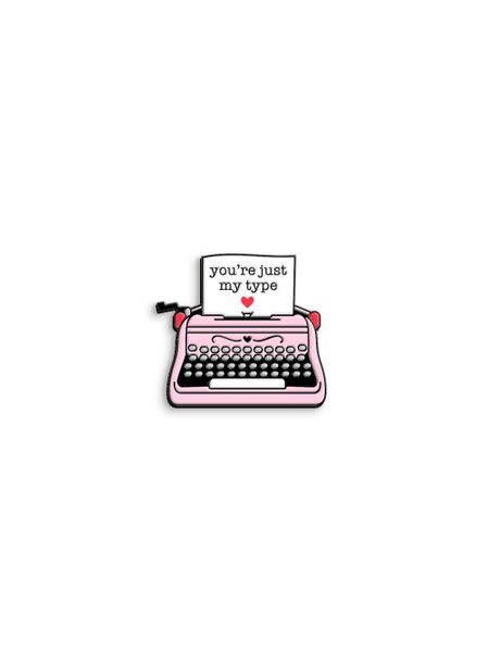 Produktbild: You're Just My Type Enamel Pin