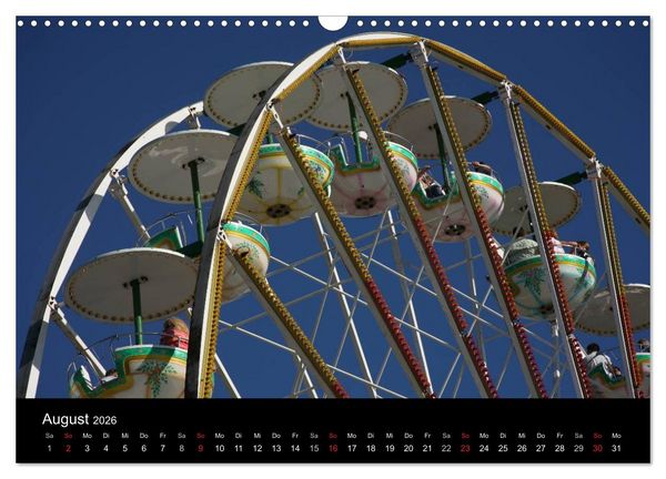 Produktbild: Jahrmarkt 2026 (Wandkalender 2026 DIN A3 quer), CALVENDO Monatskalender