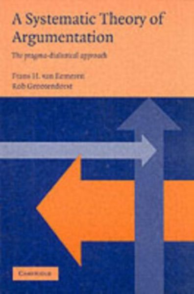 Produktbild: Systematic Theory of Argumentation