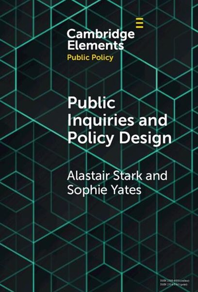 Produktbild: Public Inquiries and Policy Design