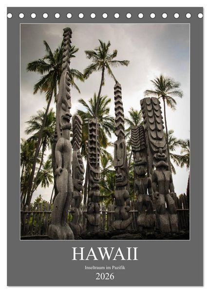 Produktbild: Hawaii - Inseltraum im Pazifik (Tischkalender 2026 DIN A5 hoch), CALVENDO Monatskalender