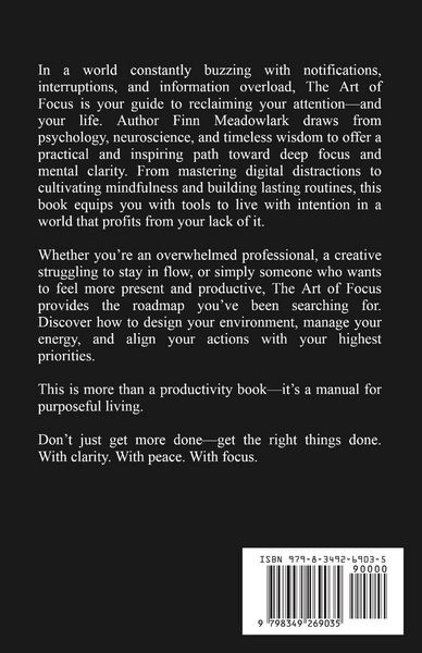 Produktbild: The Art of Focus
