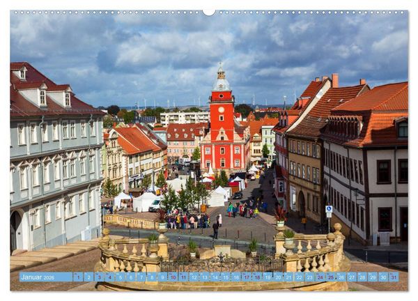 Produktbild: Residenzstadt Gotha - Reise durch das sch&ouml;ne Th&uuml;ringen (hochwertiger Premium Wandkalender 2026 DIN A2 quer), Kunstdruck in Hochglanz